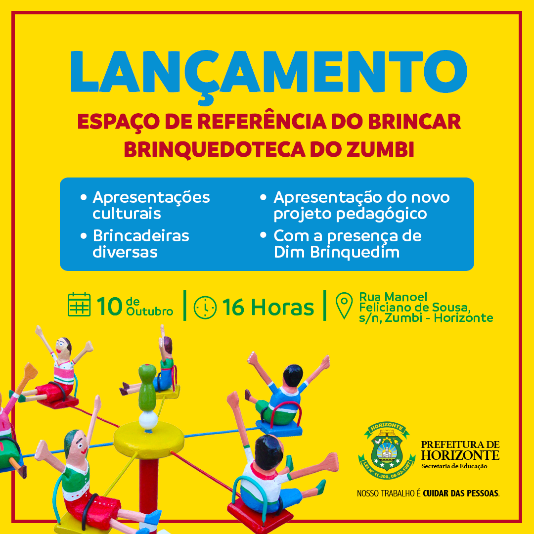 Convite WhatsApp Brinquedoteca final - Prefeitura de Horizonte