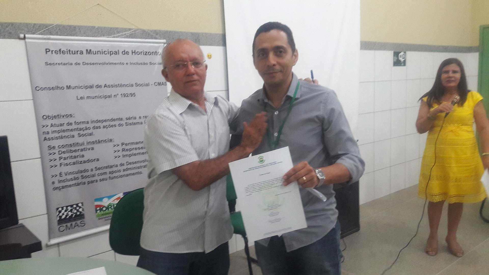 Posse do Conselho Municipal de Assistência Social 1 20170208_152716