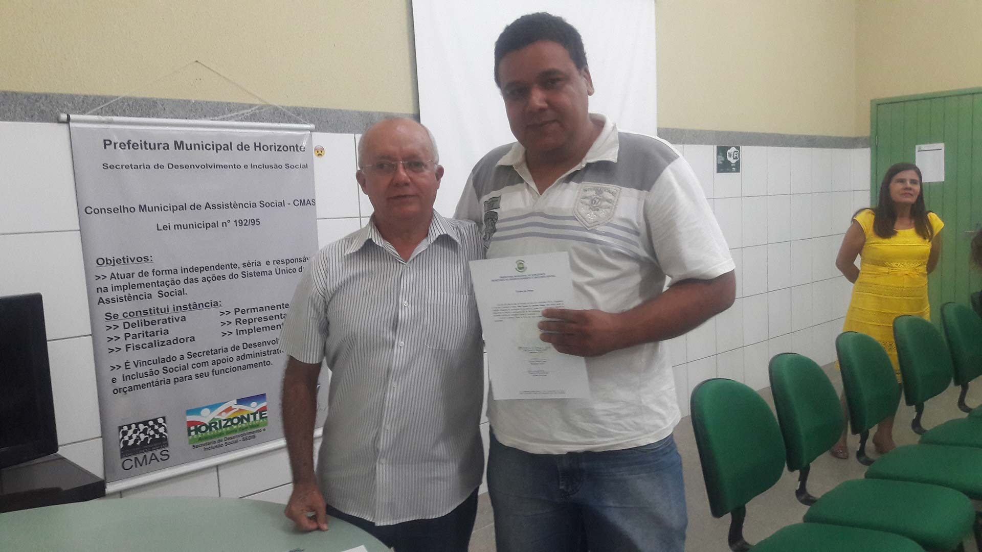 Posse do Conselho Municipal de Assistência Social 5 20170208_153350