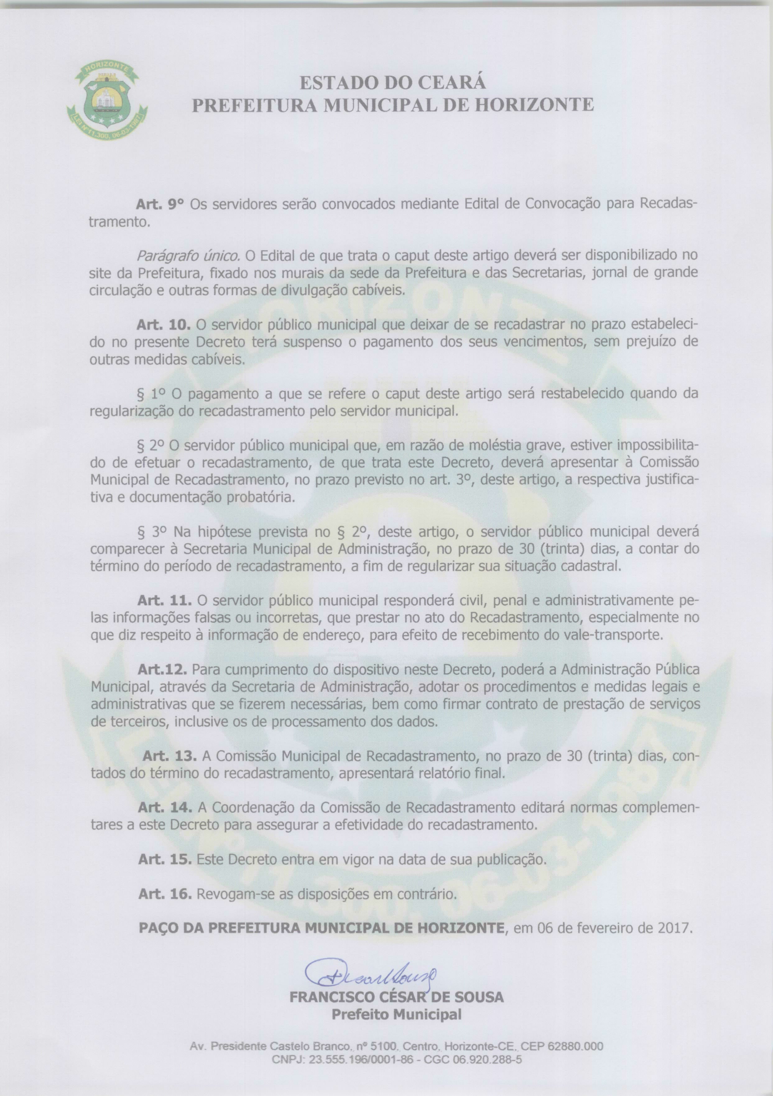 Amanhã (8) começa o recadastramento dos servidores públicos 3 Image20170207150718-0002