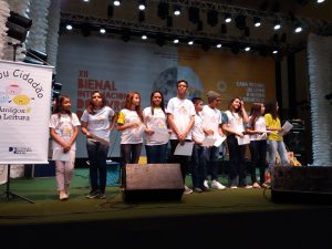 Alunos do Projeto Eu Sou Cidadão participam da Bienal Internacional do Livro 6 20170419 115108 - Prefeitura de Horizonte