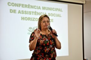 XI Conferência Municipal de Assistência Social 35 Abertura Conferencia 103 - Prefeitura de Horizonte